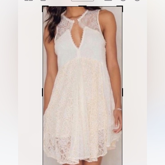 Free People Dresses & Skirts - Free People Don’t You Dare Mini Dress Size Small
